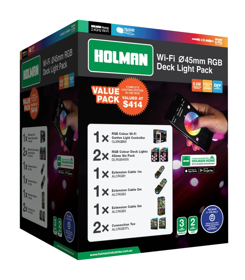45mm_RGB_Deck_Light_Value_Pack Box image - 45mm RGB Deck Light Value Pack