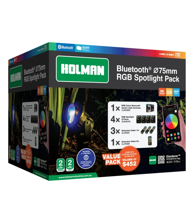 Box image - 75mm RGB Spotlight Value Pack