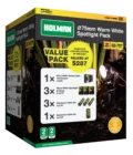75mm_Warm_White_Spotlight_Value_Pack Box image - 75mm Warm White Spotlight Value Pack