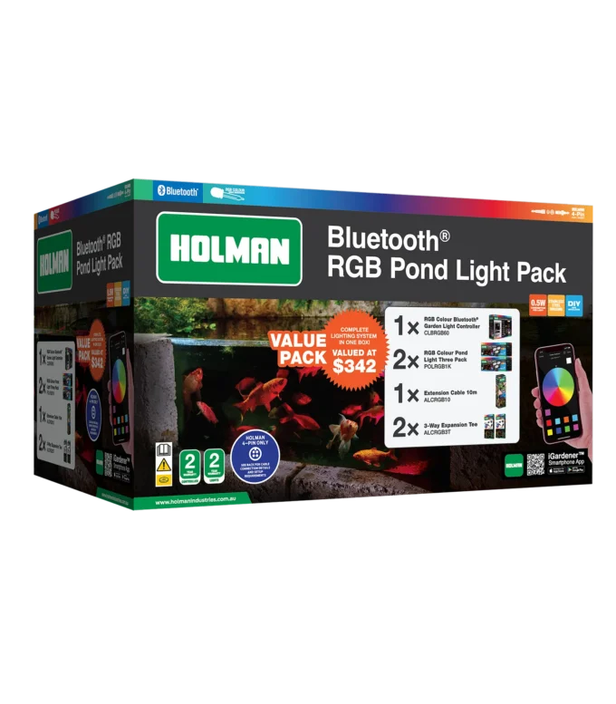 Box image - Bluetooth RGB Pond Light Value Pack
