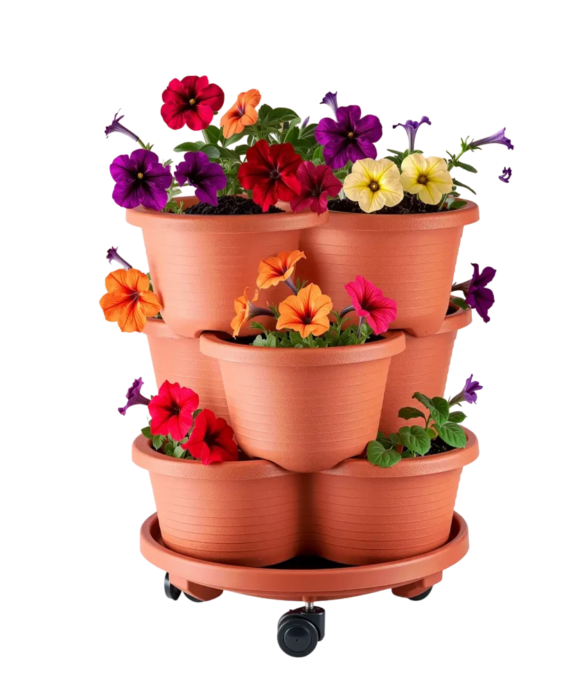 Venn_Garden_Inspiration_Flowers_1600 Venn Garden inspiration - a vibrant planting of petunias