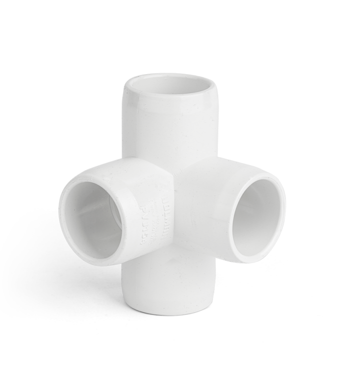 EzyFit 4 Way Joint 15mm