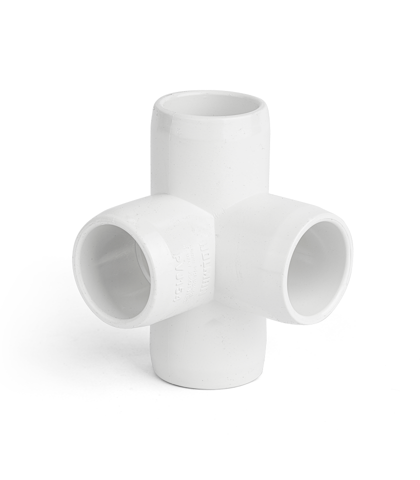 EzyFit 4 Way Joint 15mm