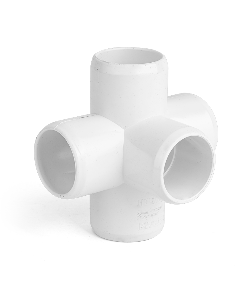 PVJ205-CUTOUT-2021-WEB EzyFit 5 Way Joint 20mm