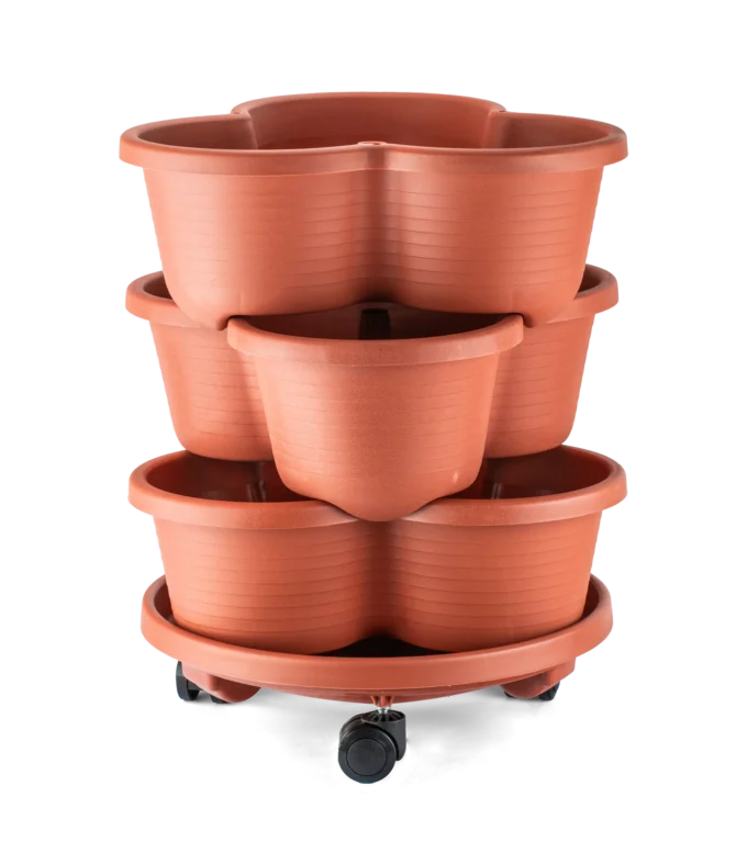 Venn Garden Stackable 3 Level Planter