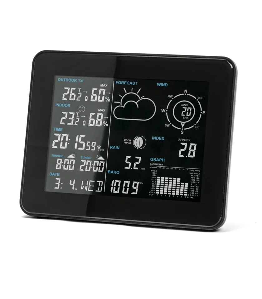 Helios Weather Station Display Screen
