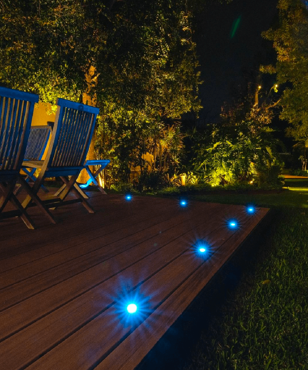 45mm RGB Deck Lights Instagram - holmangarden