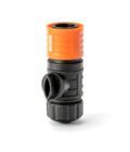 6515HS Plastic Hose Connector with Flow Control