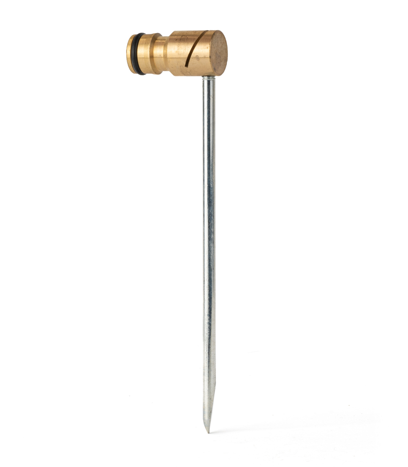 7017H Brass Fan Sprinkler with Spike