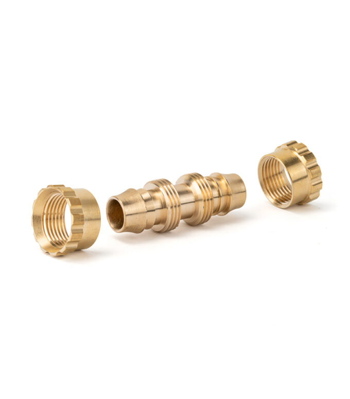 8034HB 12mm Brass Barbed Screw On Repairer 2