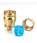 ⌀12mm Brass Snap-On Hose Connector