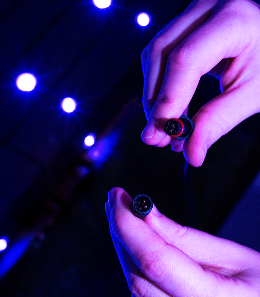 ALCRGB2CC 2m 4-Pin Mini Spacer Cable 2 ALCRGB2CC 2m 4-Pin Mini Spacer Cable