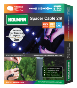 ALCRGB2CC 2m 4-Pin Mini Spacer Cable Packaging ALCRGB2CC 2m 4-Pin Mini Spacer Cable Packaging