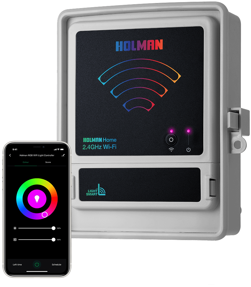 wifi garden light controller with smartphone