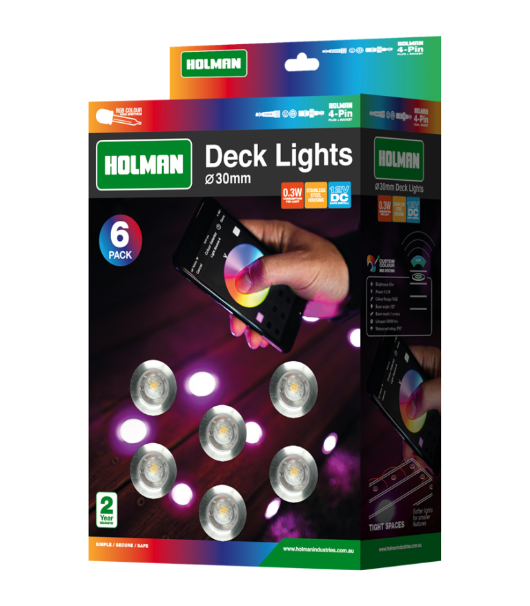 RGB Colour Pond Light Value Pack Holman Industries