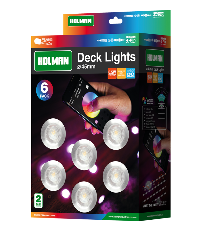 RGB Colour Pond Light Value Pack Holman Industries