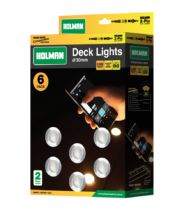 30mm Warm White Deck Lights