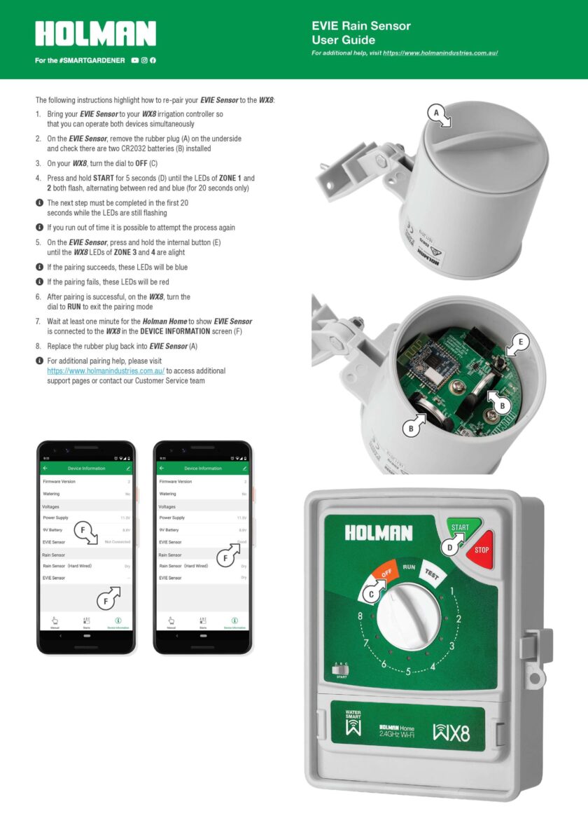 EVIE Pairing Manual EVIE Pairing Manual