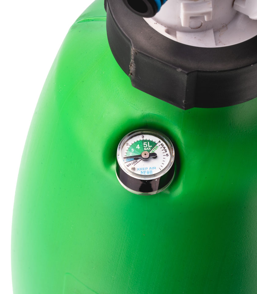 GC8050 EzySpray 5L Pump Free Garden Sprayer Pressure Gauge GC8050 EzySpray 5L Pump Free Garden Sprayer Pressure Gauge