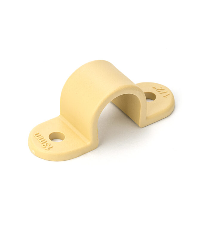 MBS13BE5 13mm Saddle Clamp (Beige)