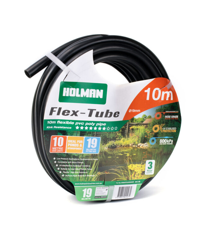 19mm x 10m Black Flex Tube - Holman Industries