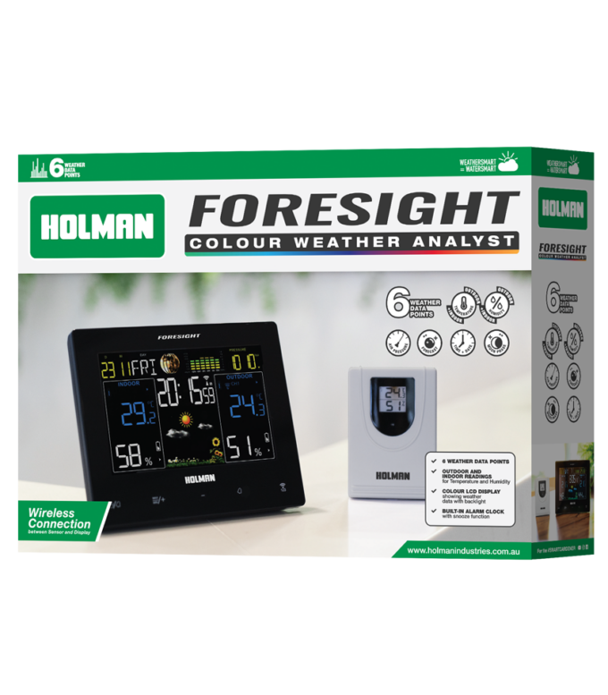 Foresight Colour Weather Analyst Weather Station Holman Industries