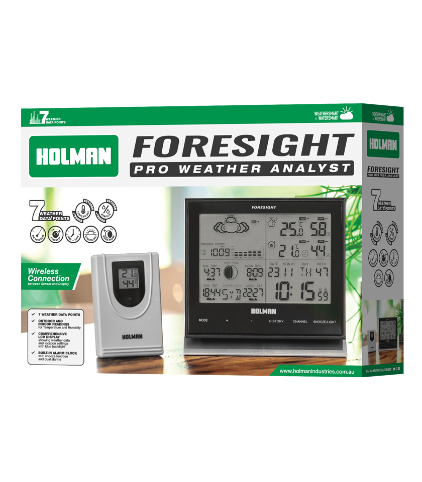 WS3038 Foresight Pro Weather Analyst Weather Station Packaging WS3038 Foresight Pro Weather Analyst Weather Station Packaging