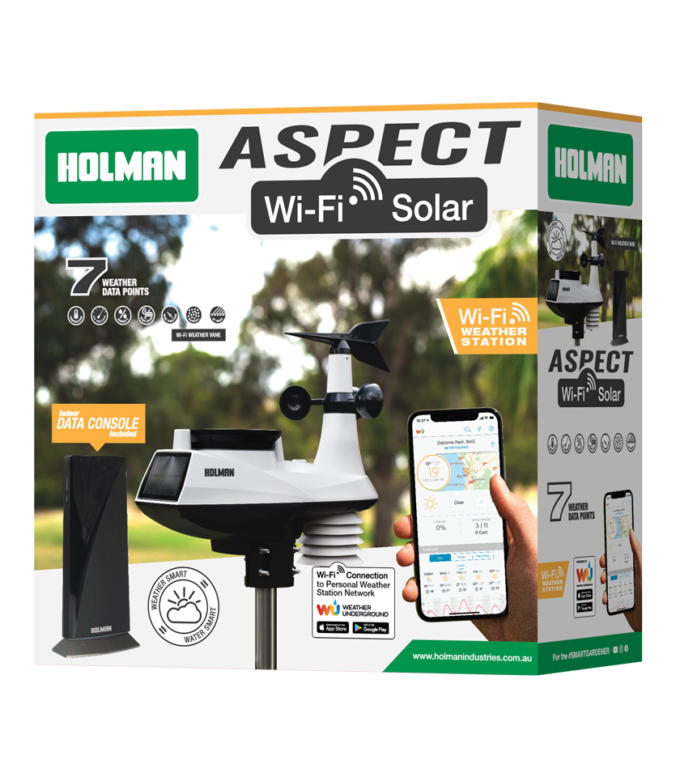 Aspect WiFi Solar Weather Station Holman Industries