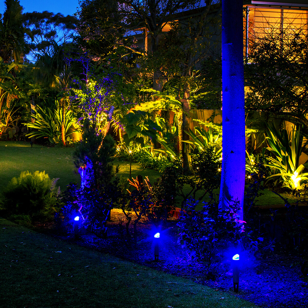 Garden Lights - RGB Colour Path Lights
